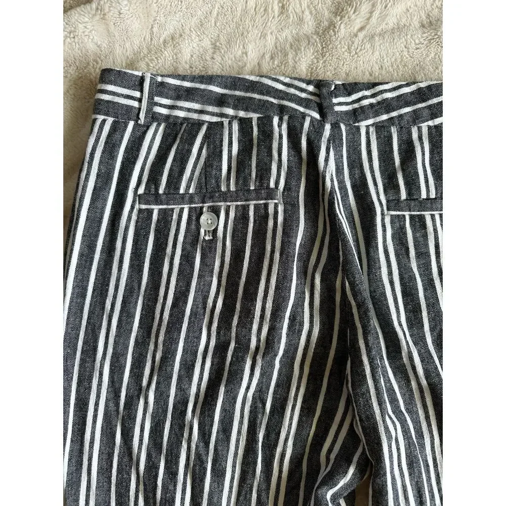 Banana Republic Crop Pants Size 6 Linen